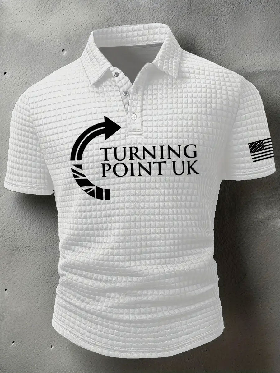 Men's Charlie Kirk Turning Point short sleeve shirt
