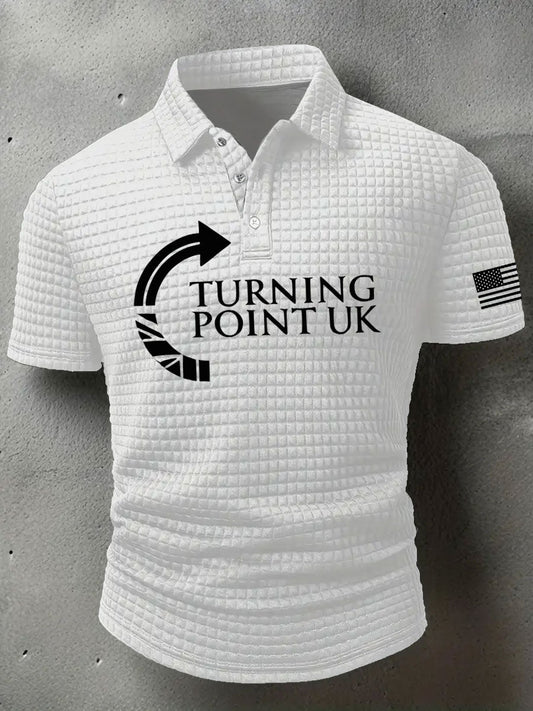 Men's Charlie Kirk Turning Point short sleeve shirt