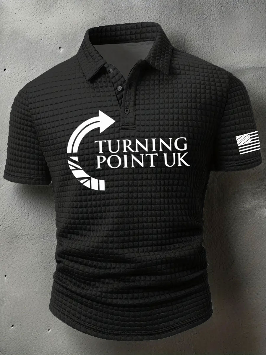 Men's Charlie Kirk Turning Point short sleeve shirt