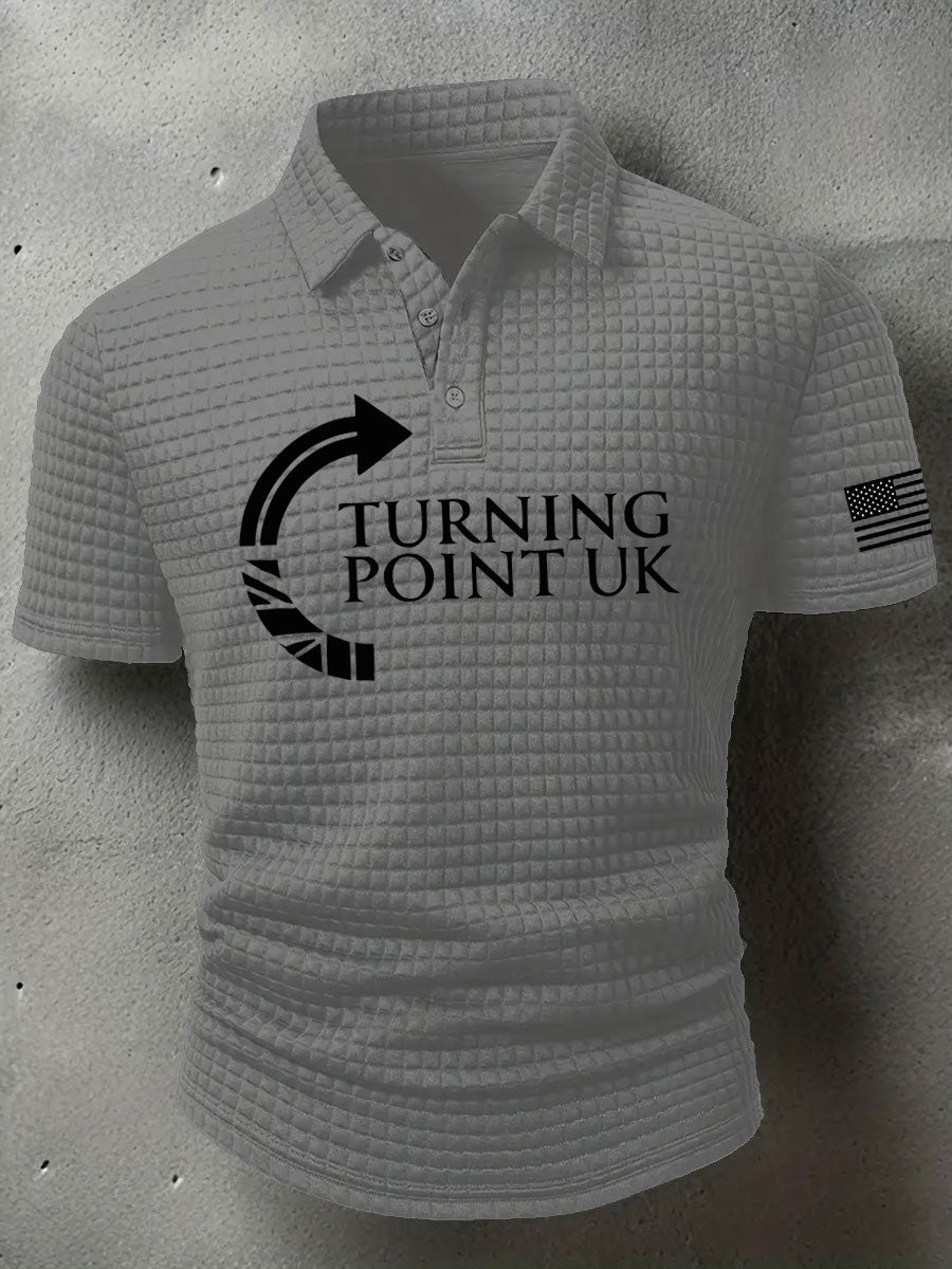 Men's Charlie Kirk Turning Point short sleeve shirt