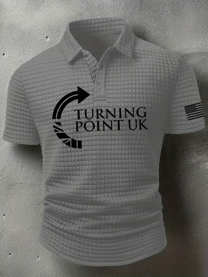 Men's Charlie Kirk Turning Point short sleeve shirt