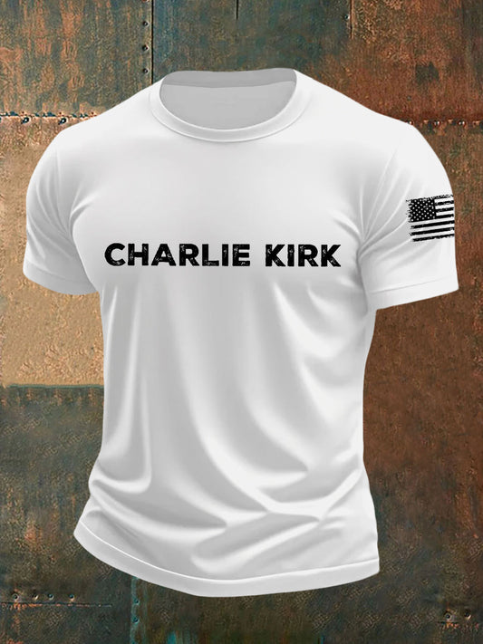 Men's Charlie Kirk Short-sleeved T-shirt