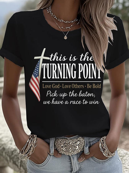 Women's Clothing This Is The Turning Point T-shirts