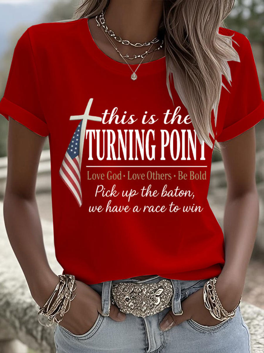 Women's Clothing This Is The Turning Point T-shirts