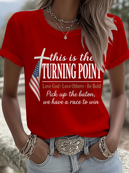 Women's Clothing This Is The Turning Point T-shirts