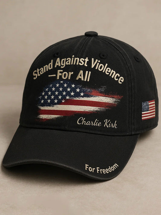 Freedom Printed Casual Unisex Hat