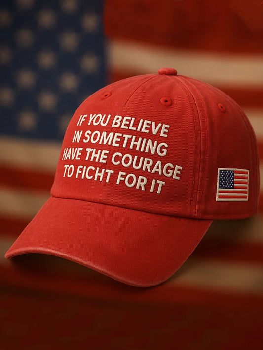Freedom Printed Casual Unisex Hat