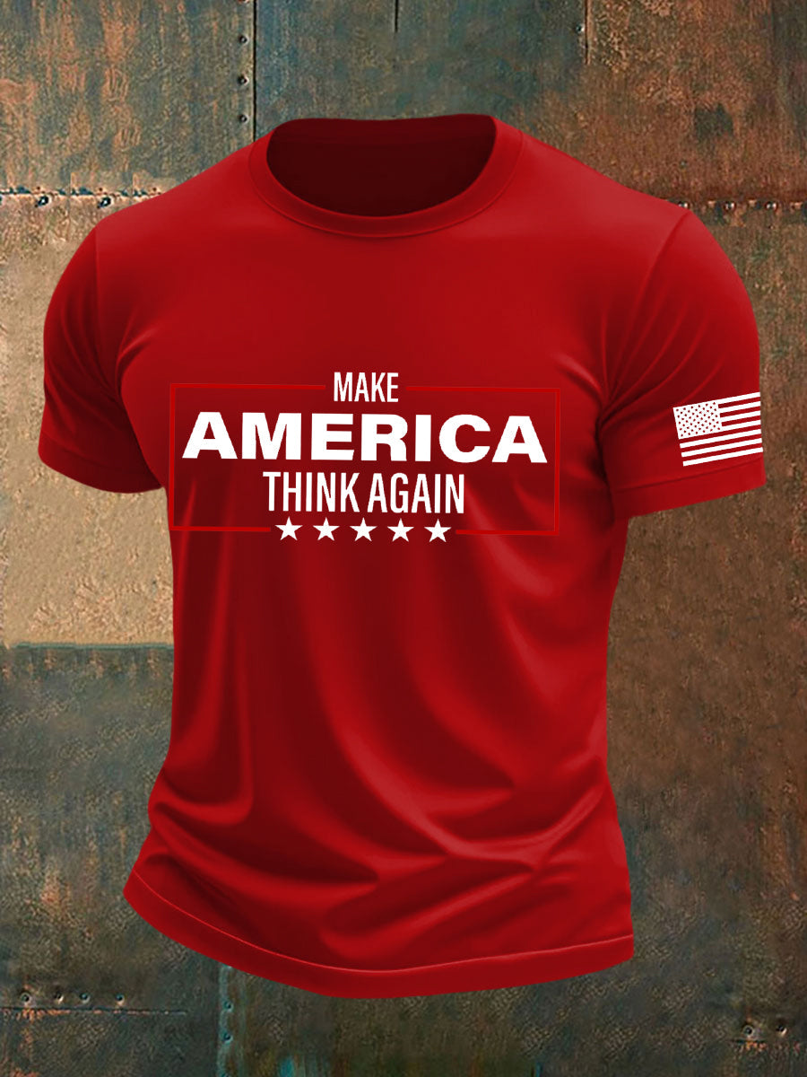 Men's 'Make America Think Again' T-shirt