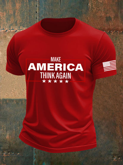 Men's 'Make America Think Again' T-shirt