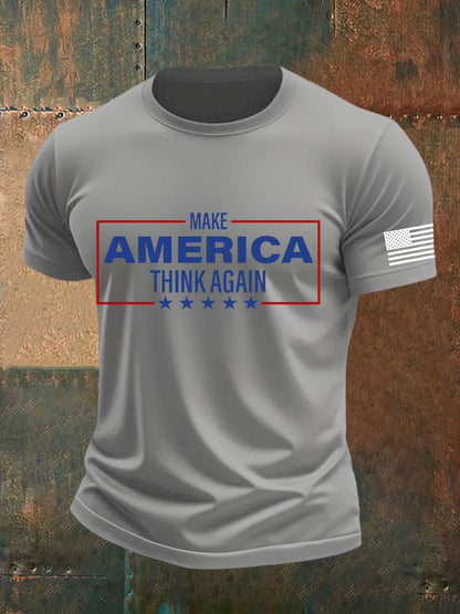 Men's 'Make America Think Again' T-shirt