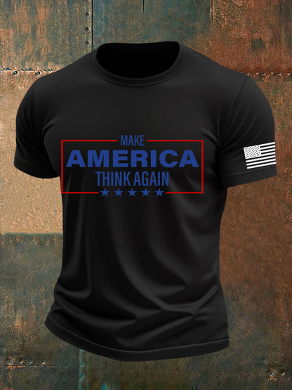 Men's 'Make America Think Again' T-shirt