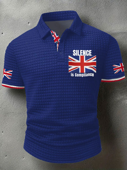 Men's Silence is Compliance short sleeve shirt