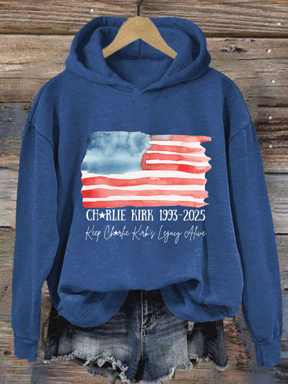 Women's This Is Our Turning Point Printed Casual Hoodie