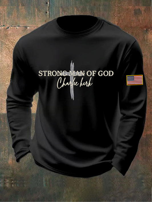 Men's Strong Man Of God Sweater