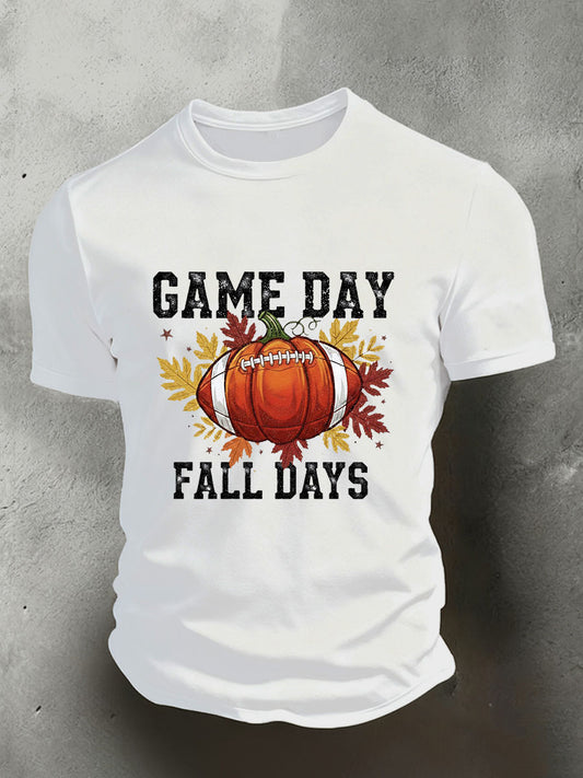 Men's Game Day Fall Days Short-sleeved T-shirt