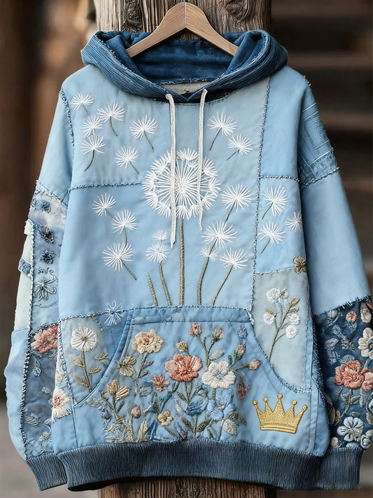 Unisex Animal Art Print Casual Vintage Hoodie