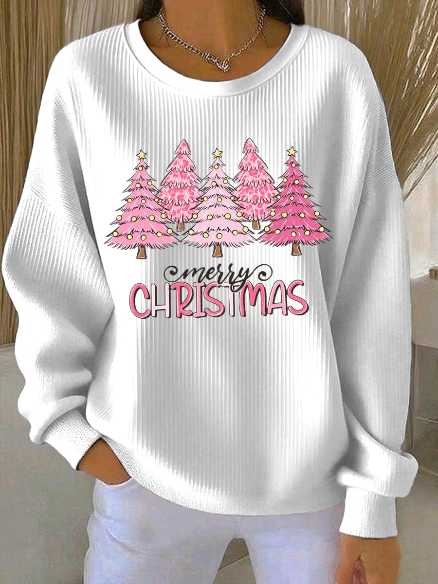 Women's Christmas Print Casual Sweatshirt