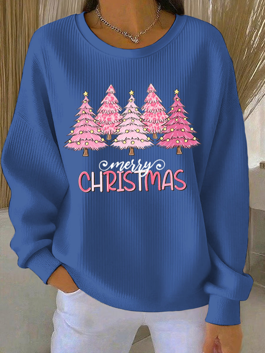 Women's Christmas Print Casual Sweatshirt