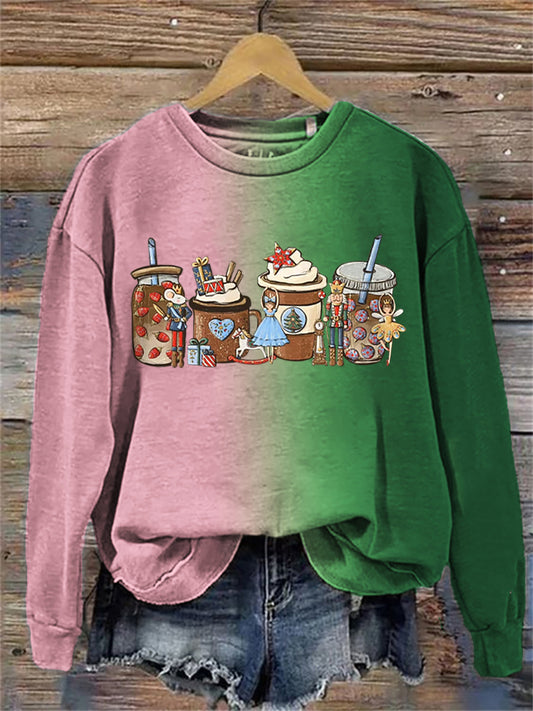 Women's Merry Christmas Print Sweatshirt