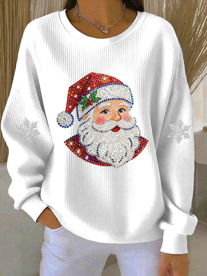 Women's Christmas Print Casual Sweatshirt