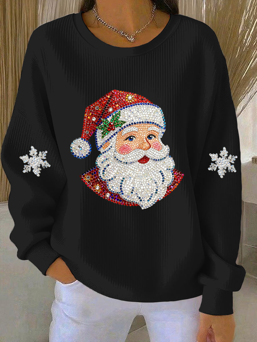 Women's Christmas Print Casual Sweatshirt