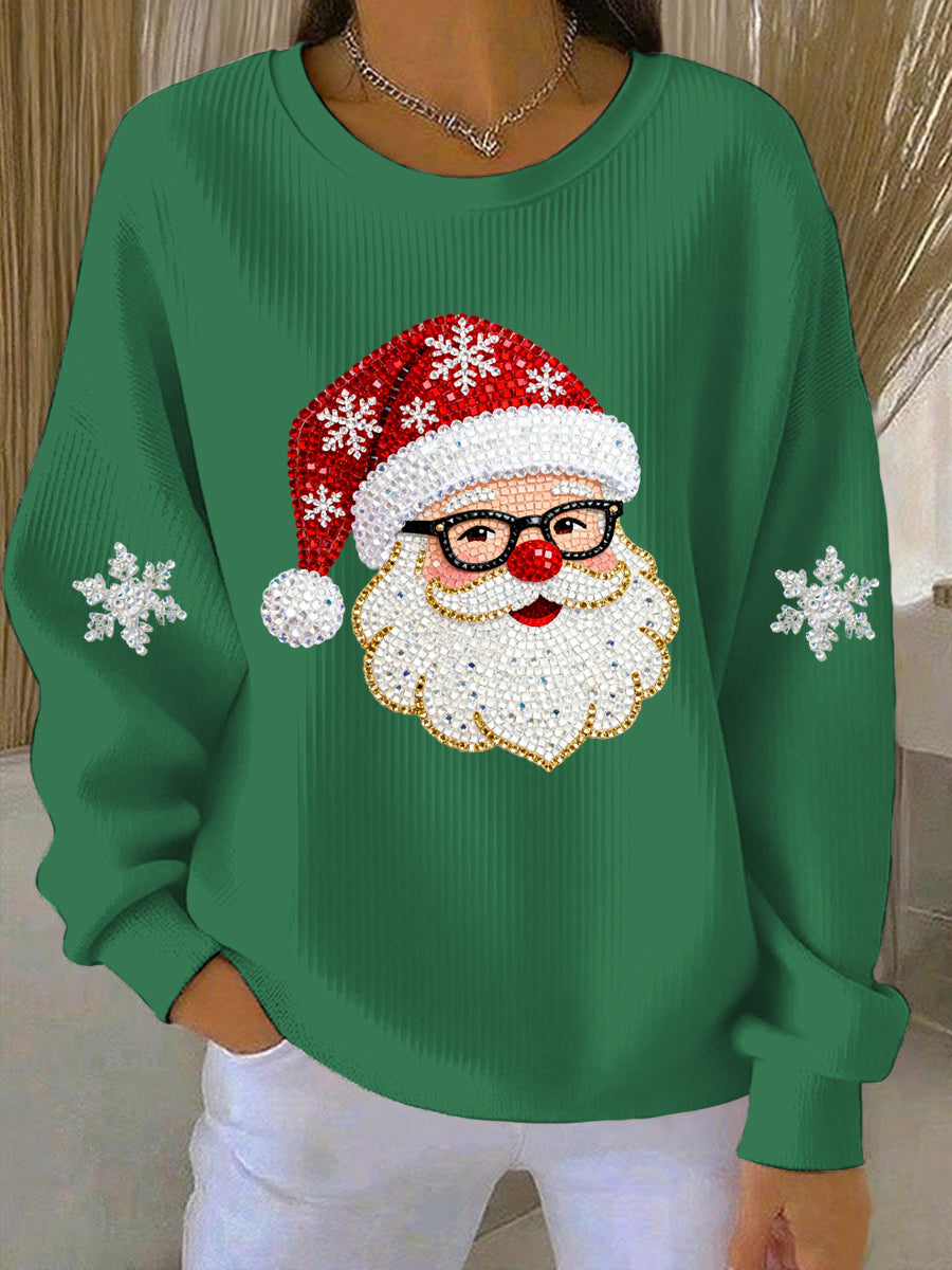 Women's Christmas Print Casual Sweatshirt
