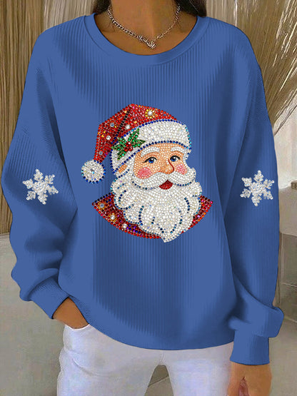 Women's Christmas Print Casual Sweatshirt