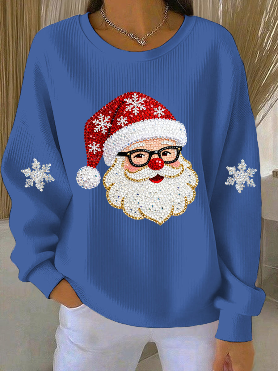 Women's Christmas Print Casual Sweatshirt