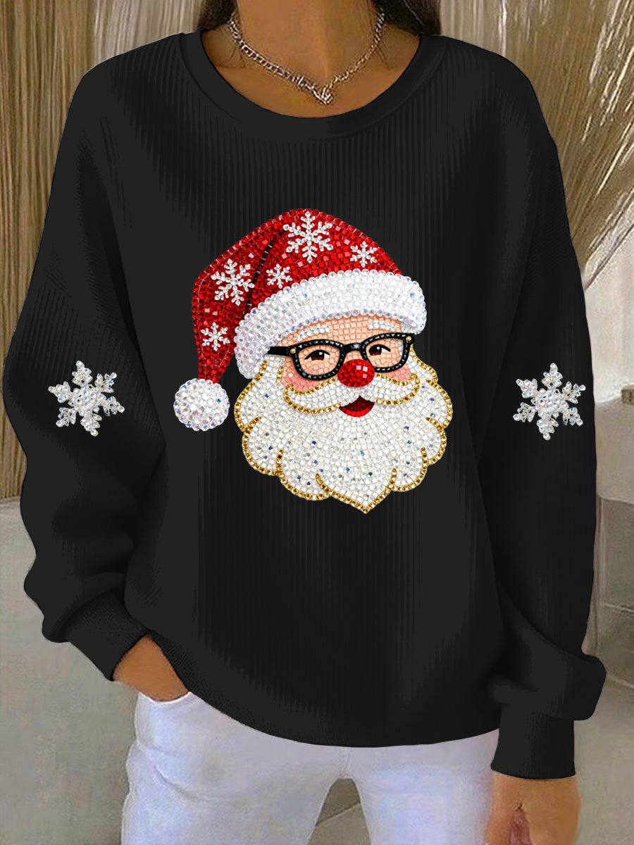 Women's Christmas Print Casual Sweatshirt