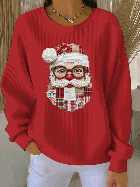 Women's Christmas Print Casual Sweatshirt