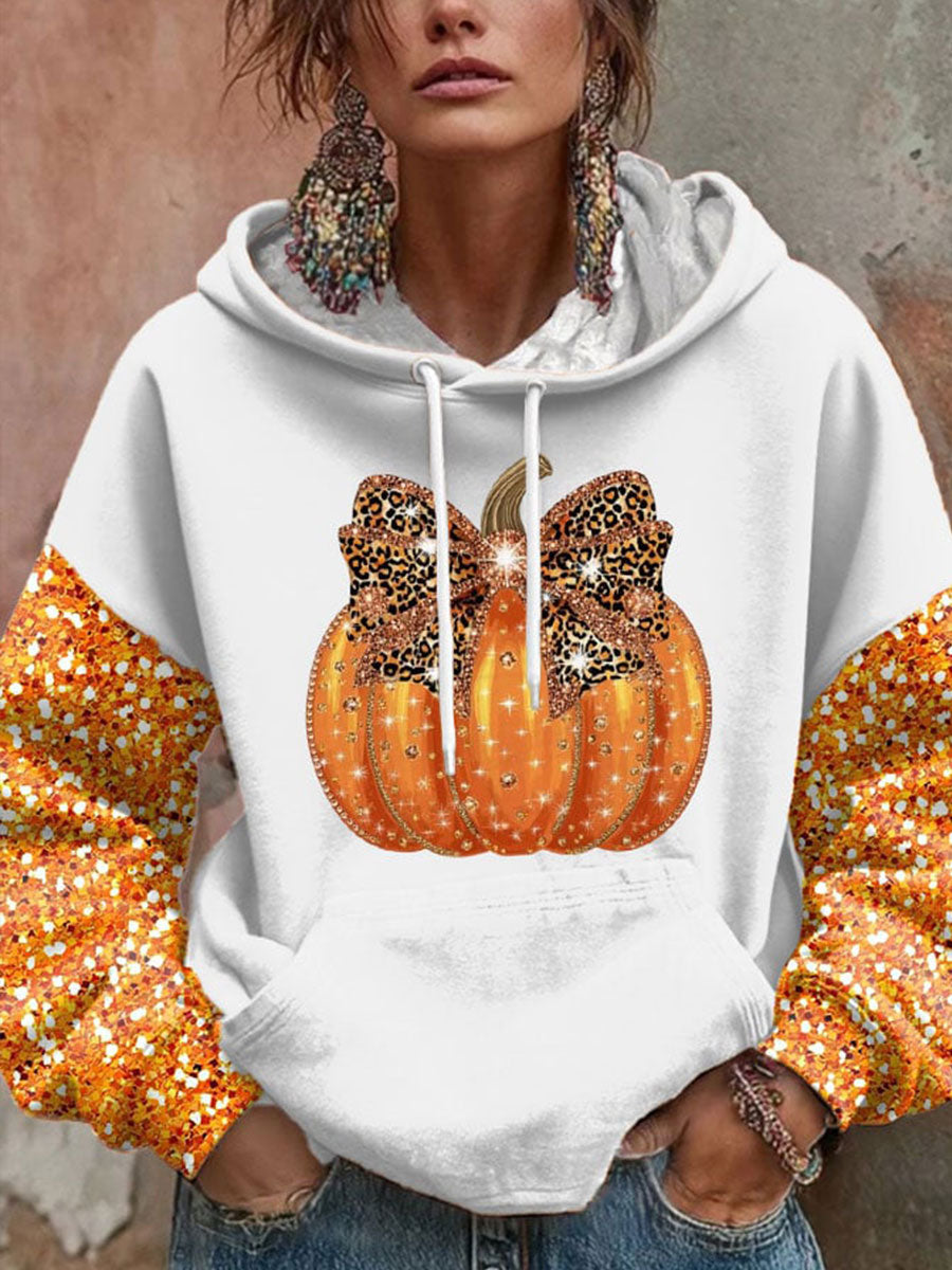 Women's Thanksgiving Pumpkin Hoodie