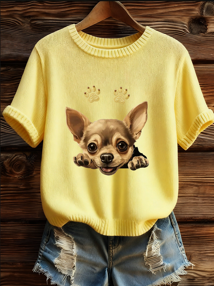 Women's Animal Print Commemorative T-Shirt