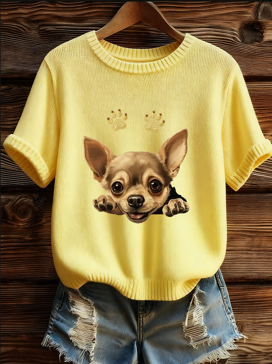 Women's Animal Print Commemorative T-Shirt