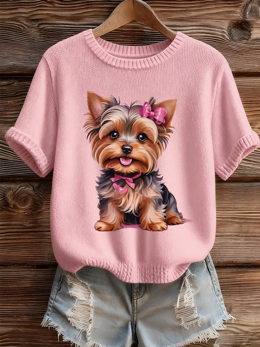 Women's Animal Print Commemorative T-Shirt