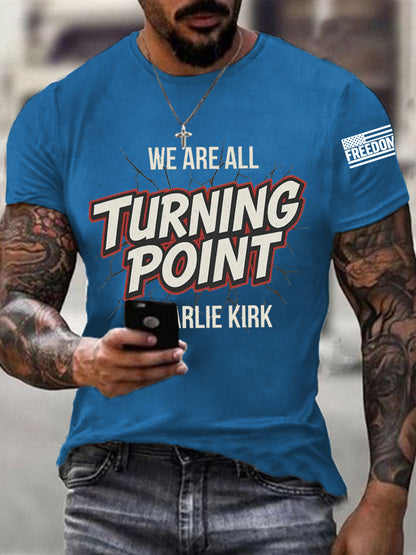 Men's We Are All Charlie Kirk Now! R.I.P Charlie Kirk Tee