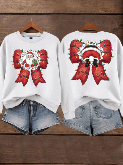Women's Christmas Print Casual Sweatshirt