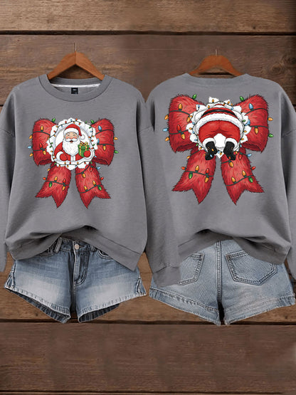 Women's Christmas Print Casual Sweatshirt