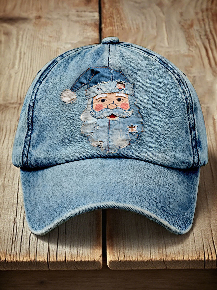 Santa Claus Printed Casual Unisex Hat