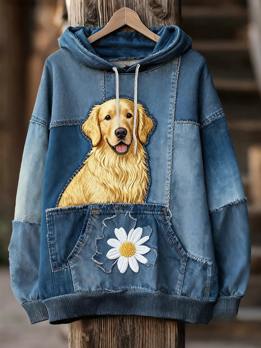 Women’s Golden Retriever Hoodies As picture / S