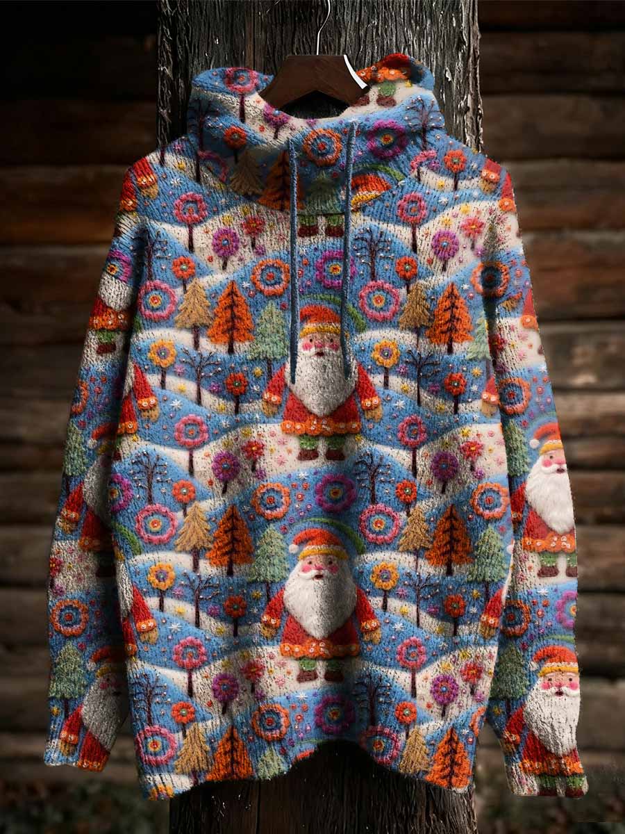 Gorgeous Christmas Print Casual Hoodie Sweatshirt