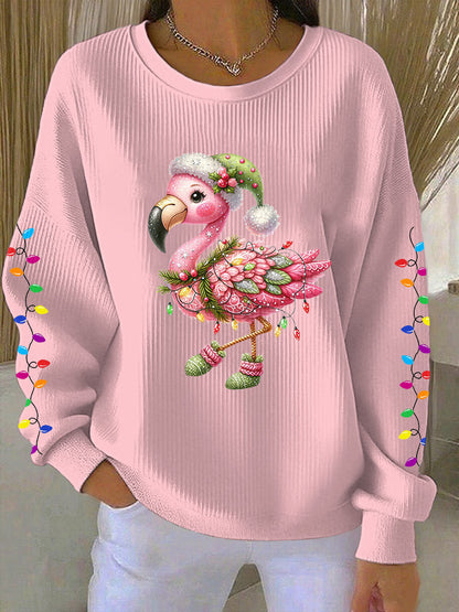 Women's Christmas Print Casual Sweatshirt