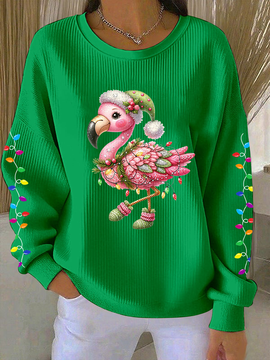 Women's Christmas Print Casual Sweatshirt
