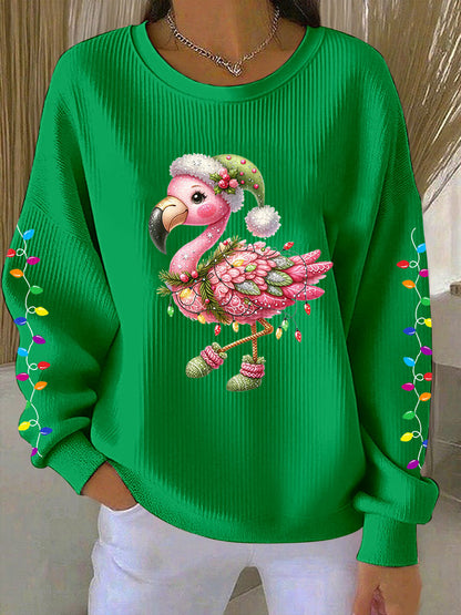 Women's Christmas Print Casual Sweatshirt