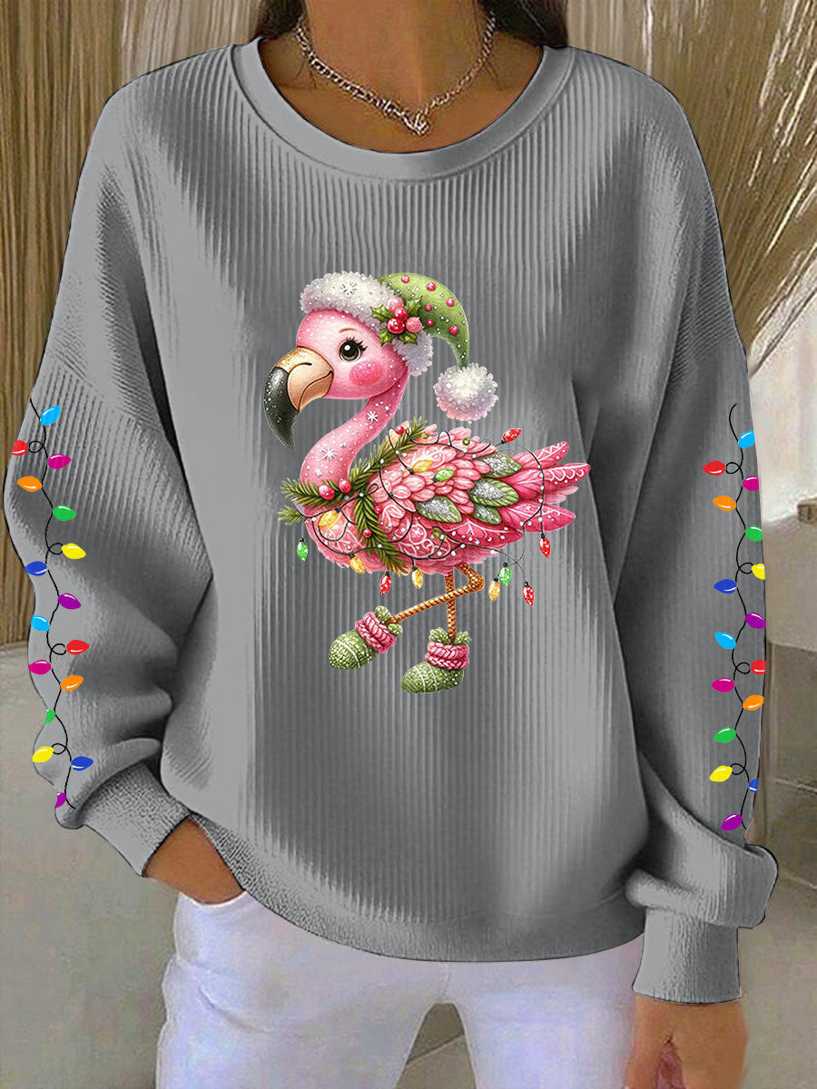 Women's Christmas Print Casual Sweatshirt