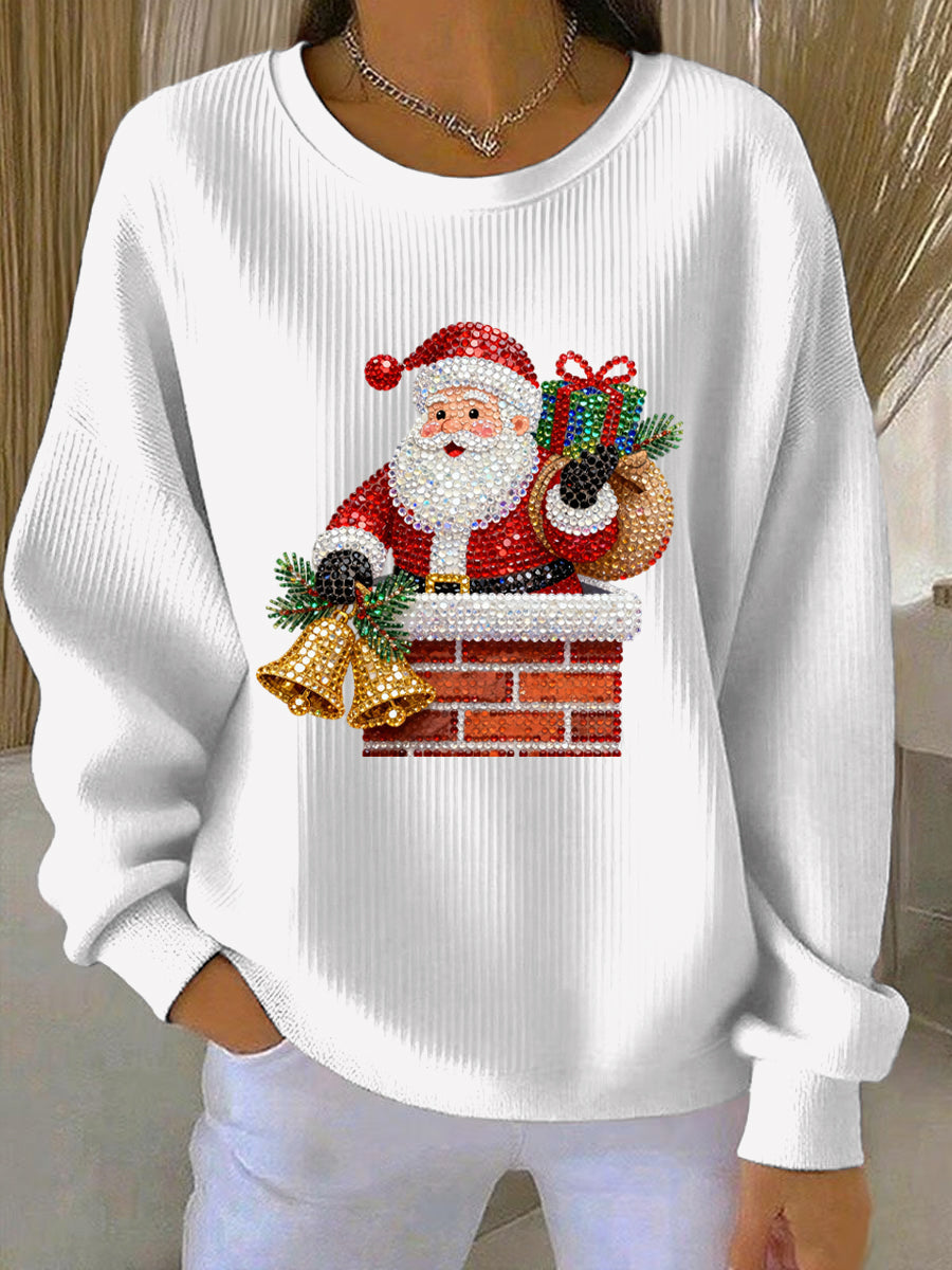 Women's Christmas Print Casual Sweatshirt