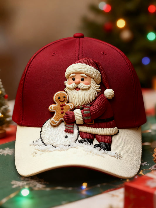 Retro Christmas Santa  Casual Hat