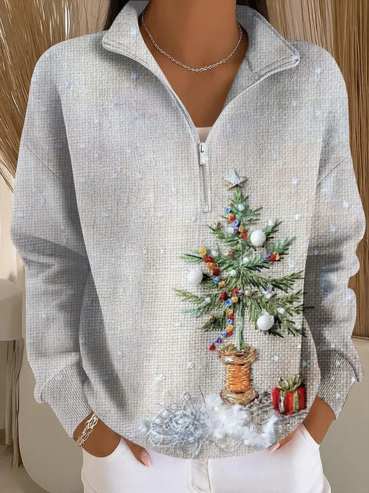 Women's  Merry Christmas Print hoodie