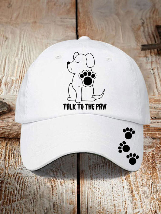 Talk to the paw unisex hats