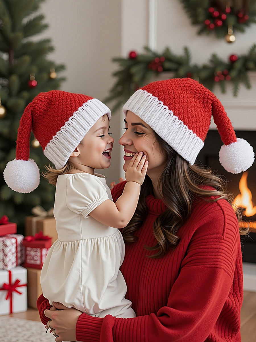 Unisex Knitted Christmas Hat
