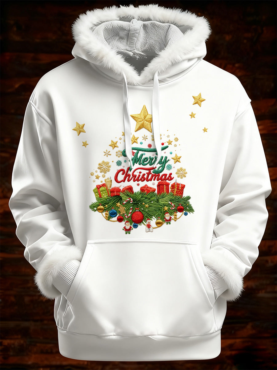 Women's Christmas Long Sleeve Art Print Sweatshirt